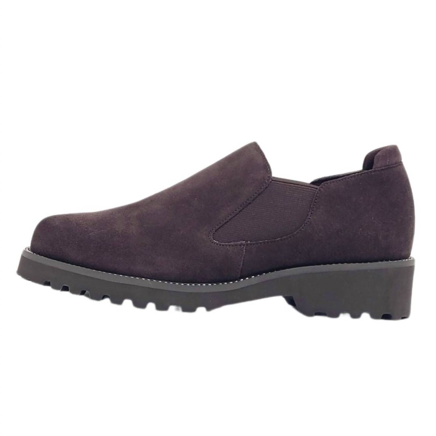 New Vaneli Women's Zivana Weatherproof Slip-On Shoes In Brown Suede